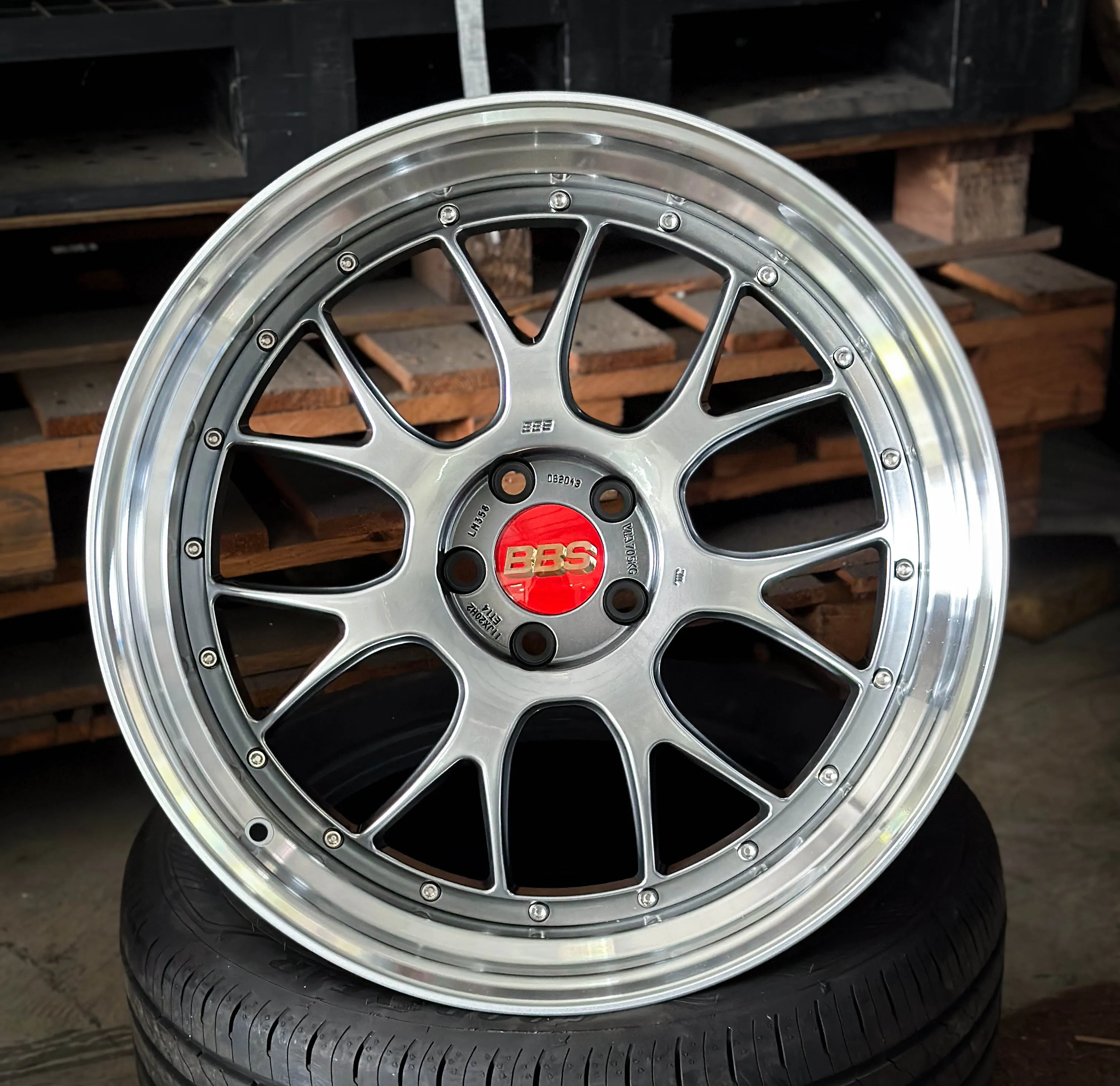 BBS LM-R DB-SLD 雙片式鍛造鋁圈 20x10 ET12/20X11 ET14前後配 BMW G87/G80/G81/G82 M2/M3/M4
