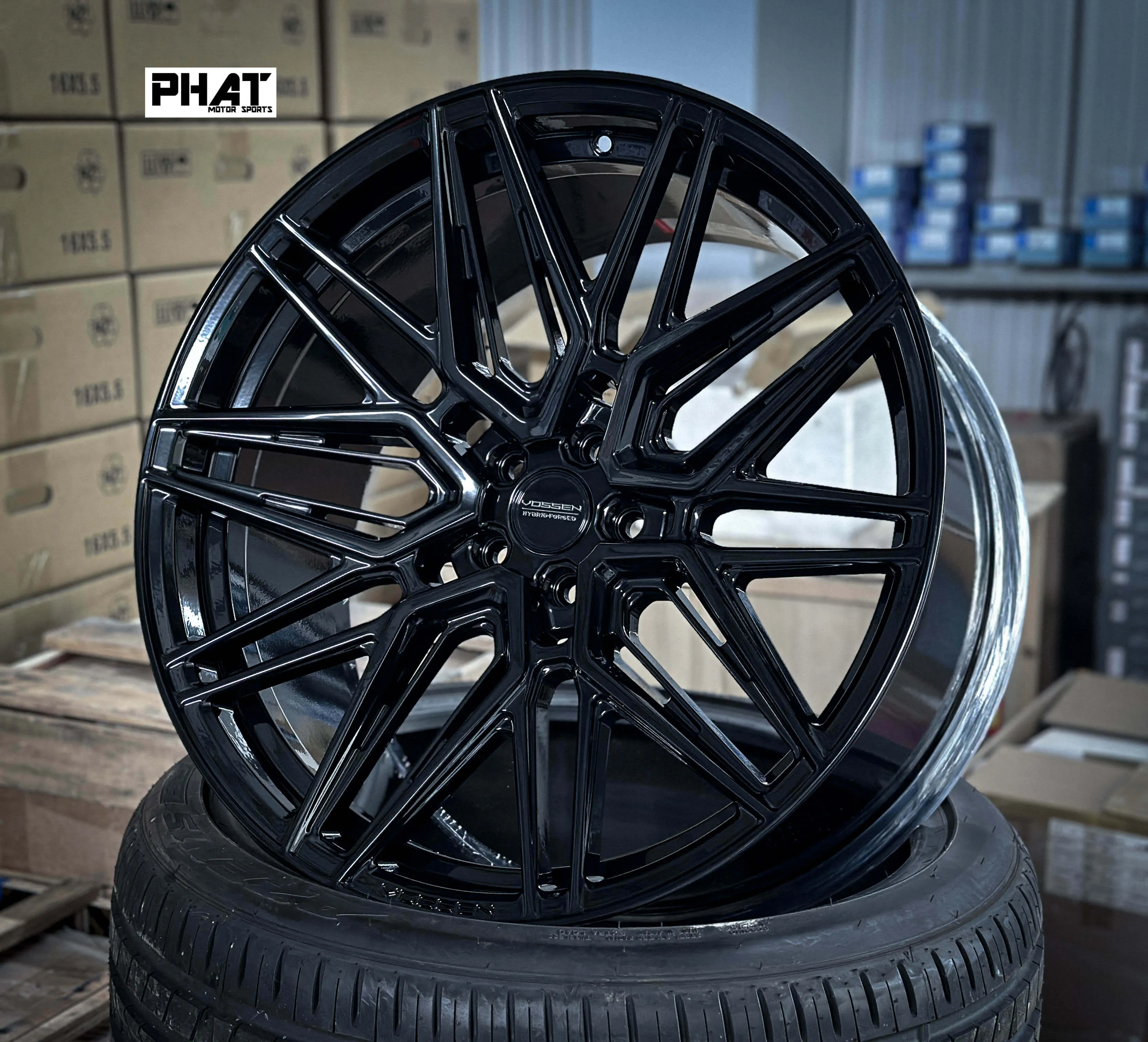 Vossen Hybrid Forged Series HF-7 旋壓鍛造鋁圈 22吋 BMW G05 X5 40i LCI
