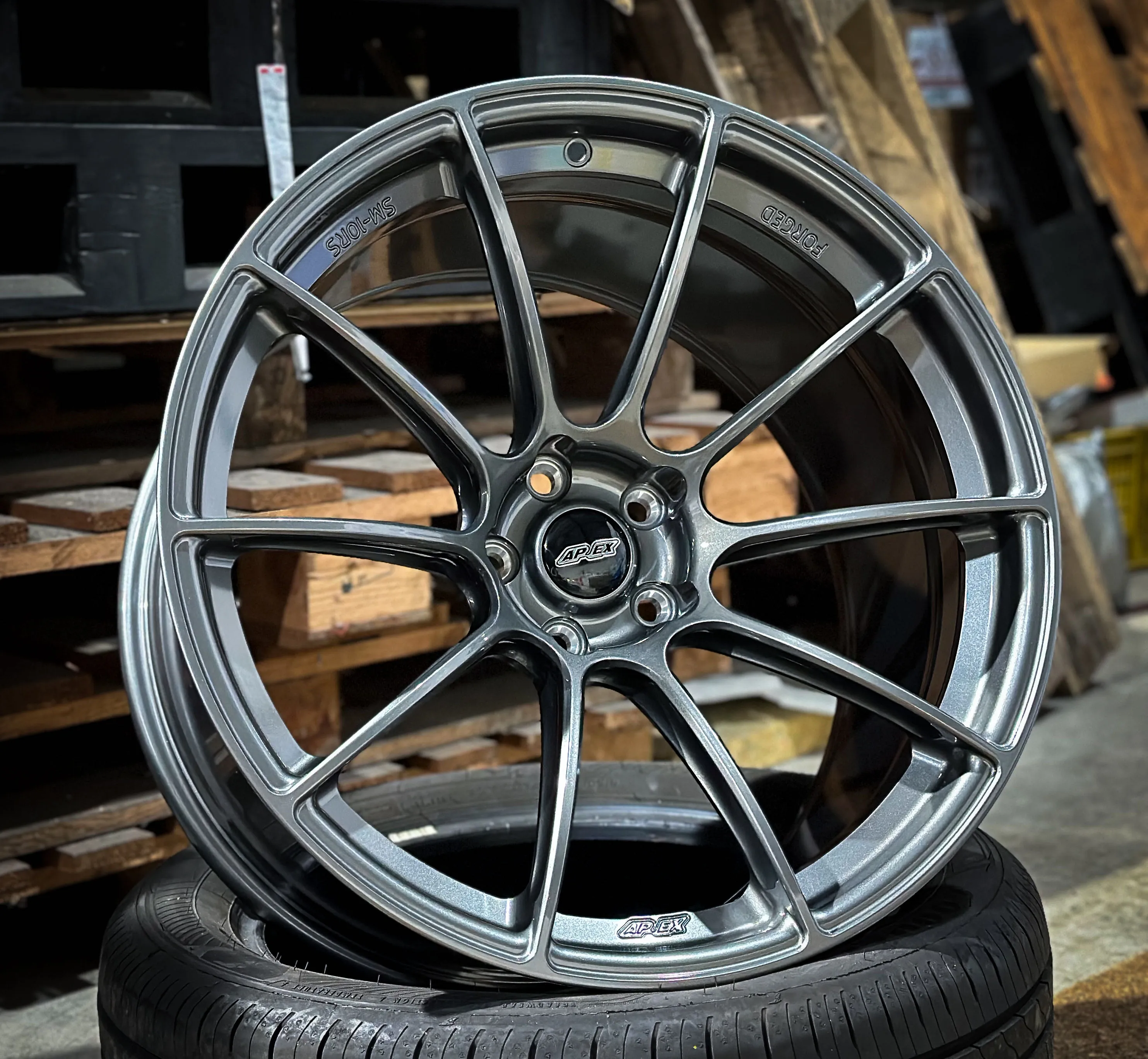 Apex wheels VS-5RS 輕量化賽道專用 鍛造鋁圈 19x10 20x11 BMW G87 M2/G80 M3/G82 M4 