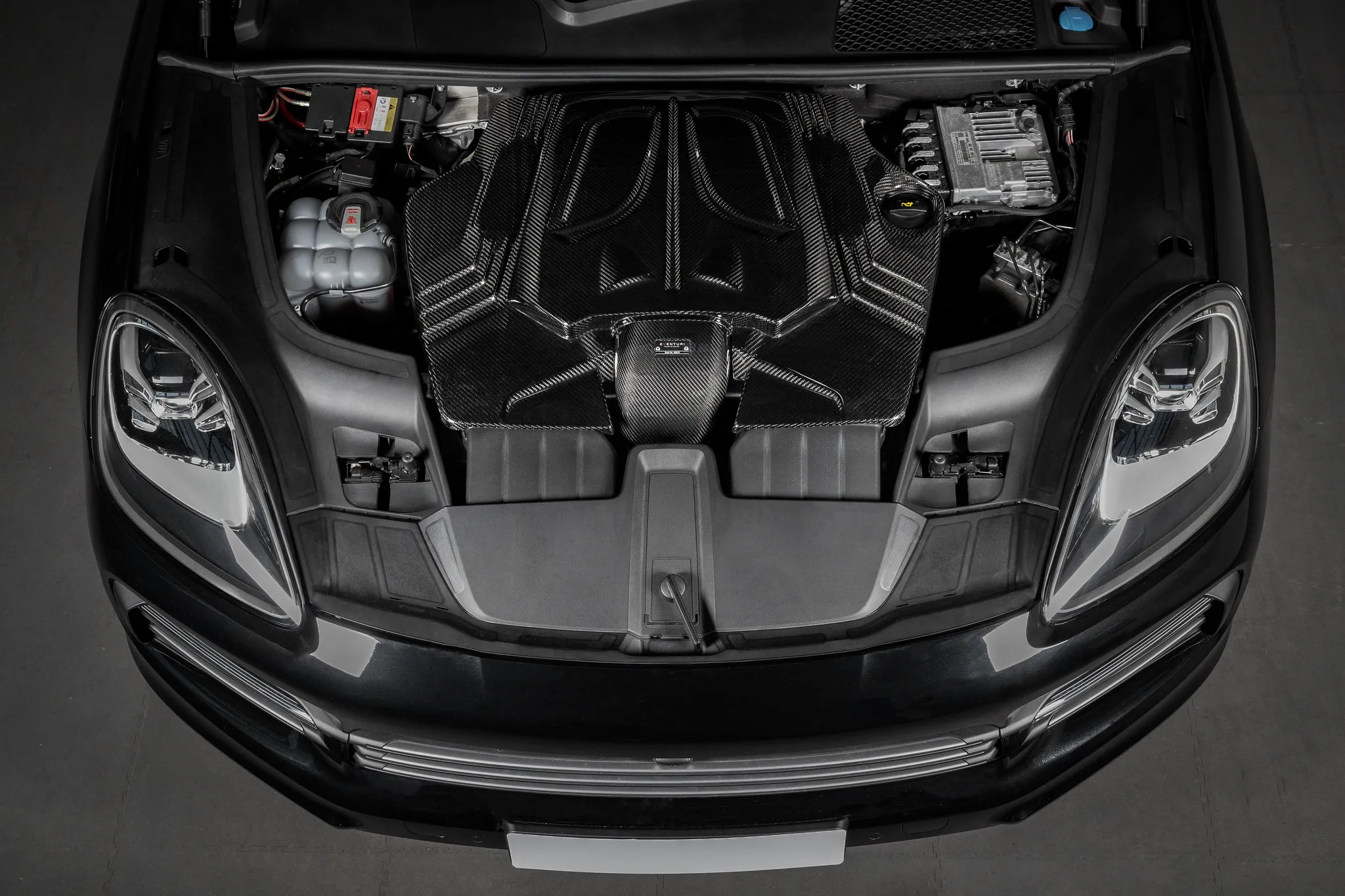 EVENTURI 英國原裝碳纖維高流量進氣 適用:PORSCHE CAYENNE TURBO V6