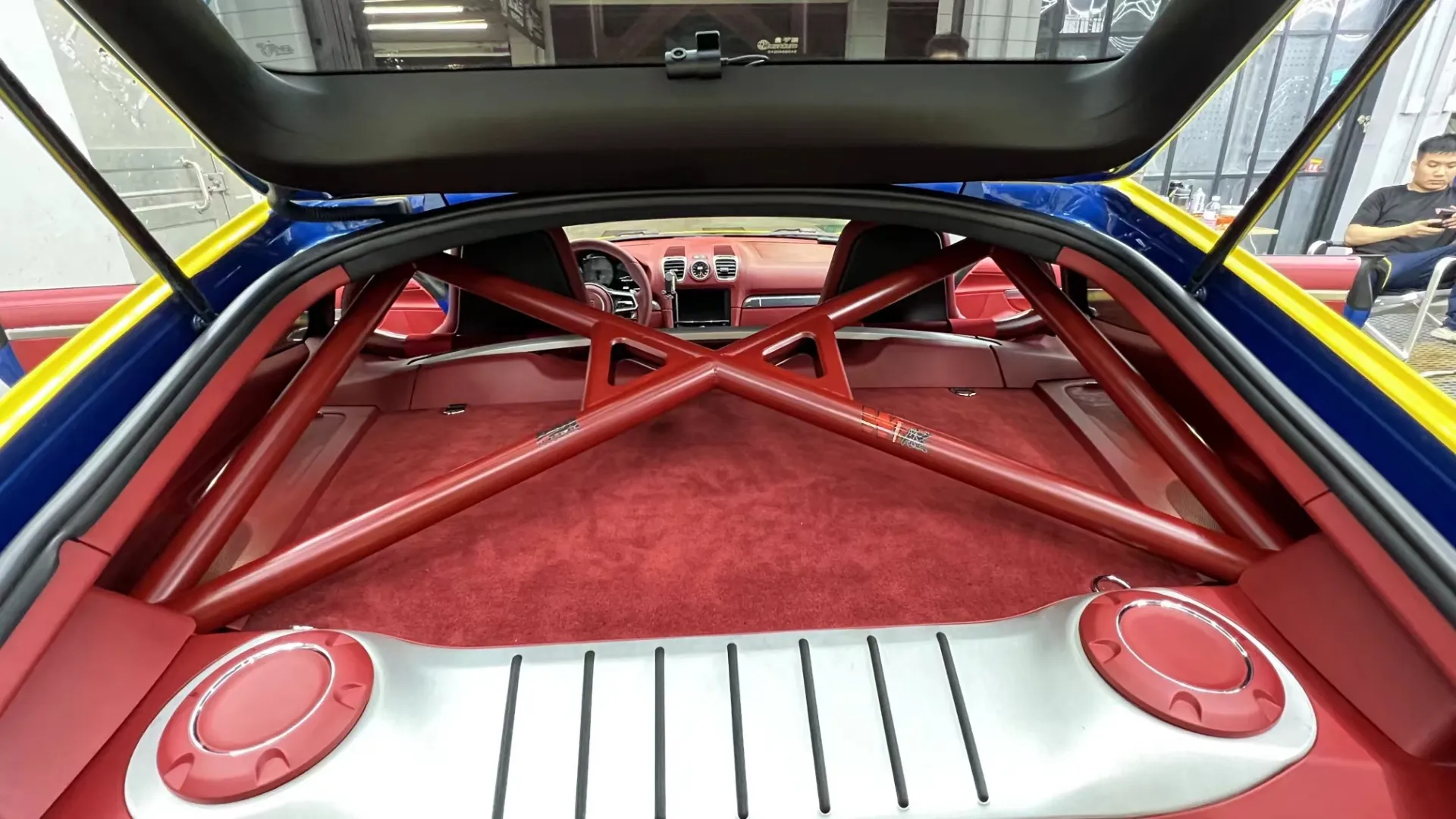 PAR 鉻鉬合金鋼可拆卸防滾籠 適用:Porsche cayman 718 