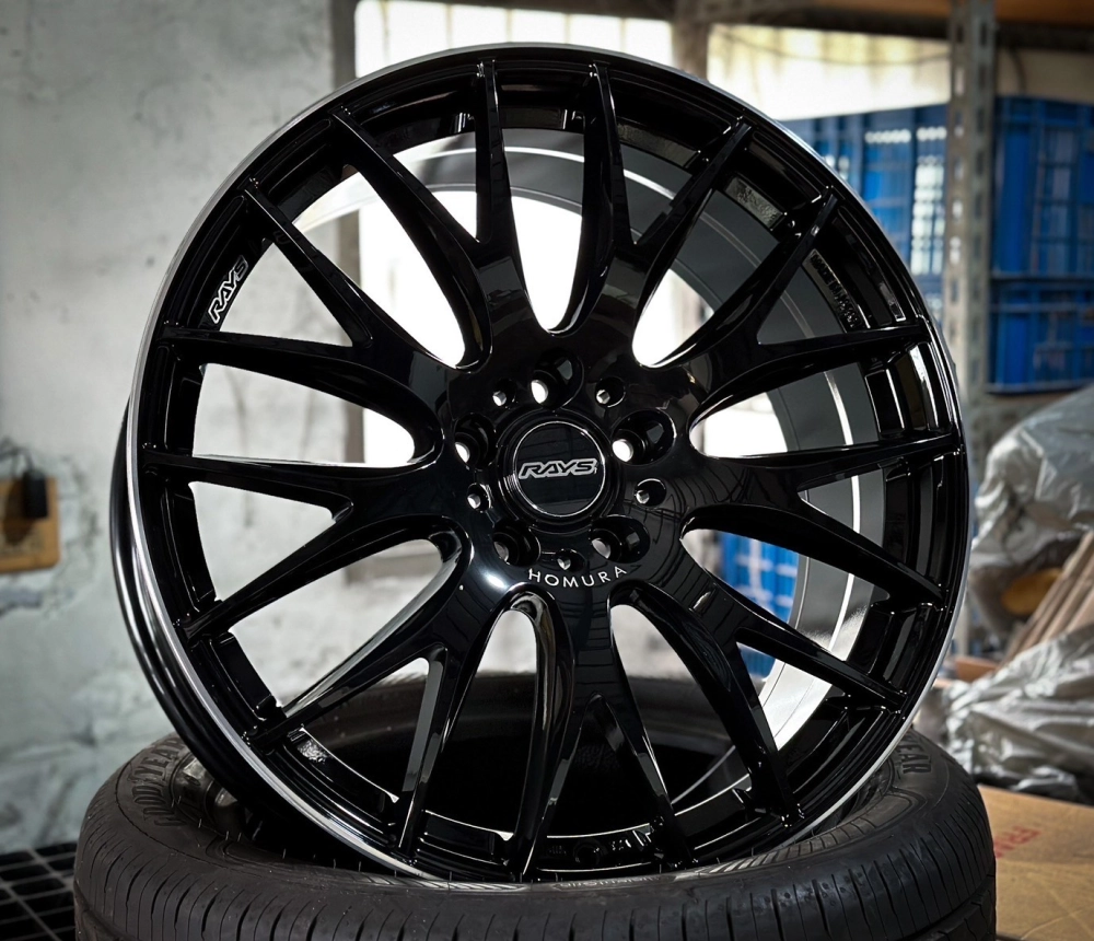 RAYS HOMURA 2X9PLUS BVK色 20x8.5 ET38 5x120 72.56 Toyota Alphard 40系 阿法 / Lexus New LM 350/500h  