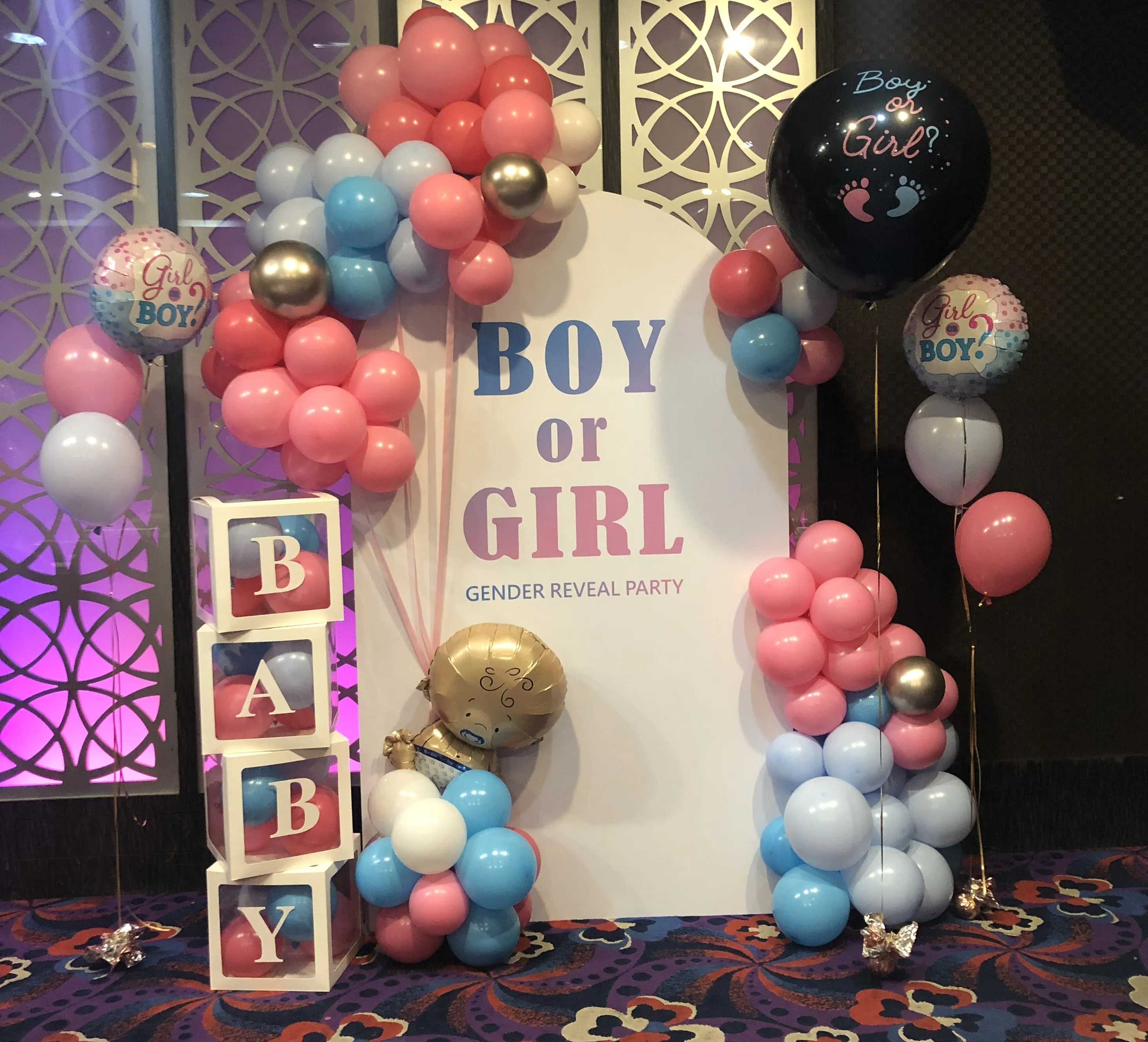 性別揭曉氣球佈置