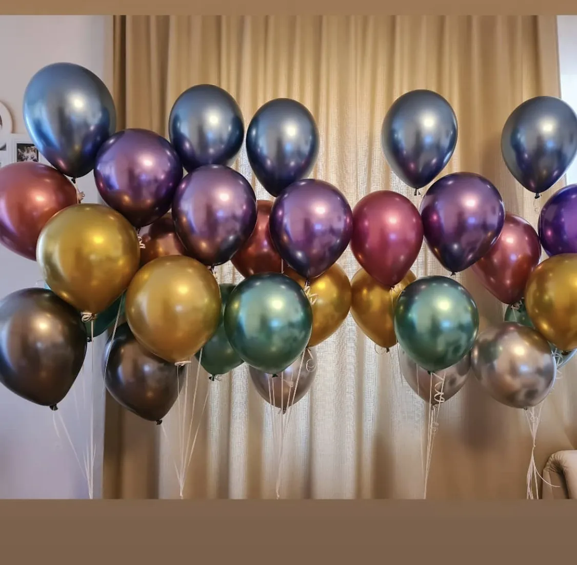 【派對氣氛擔當】繽紛多彩乳膠空飄氣球束｜簡單百搭｜拍照道具｜婚禮佈置