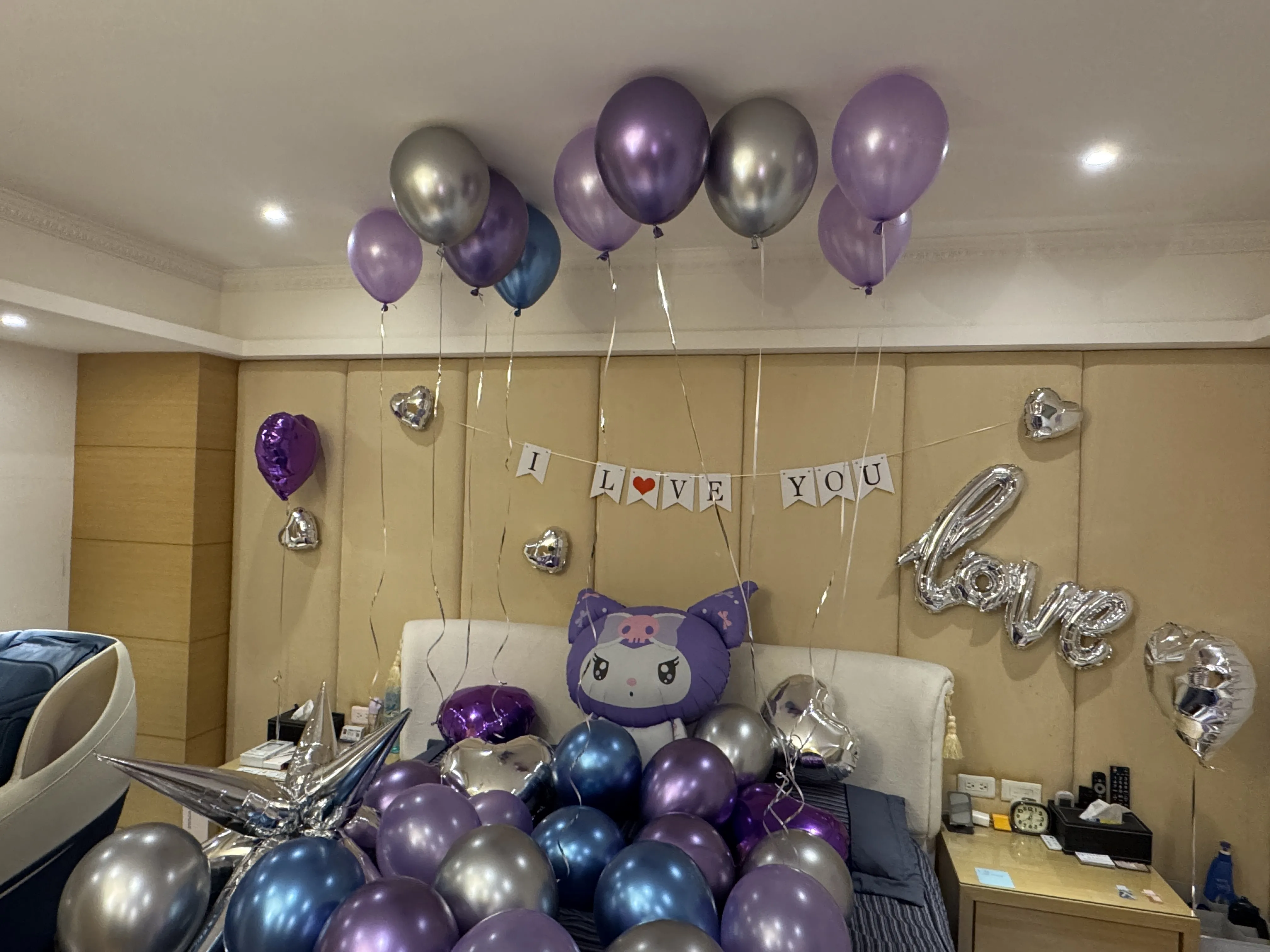 求婚飯店氣球佈置