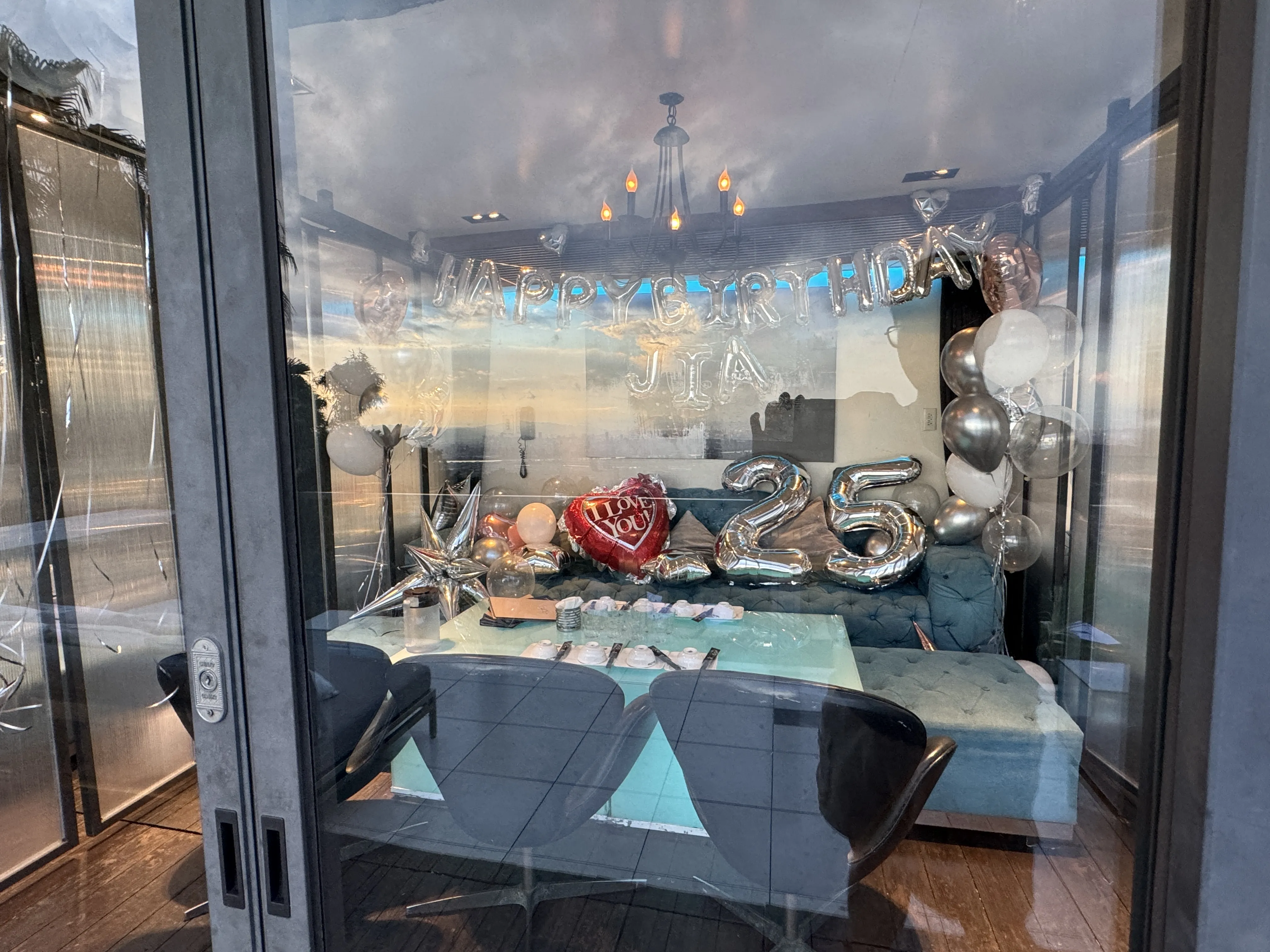 求婚餐廳氣球佈置