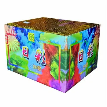 20發扇形彩煙