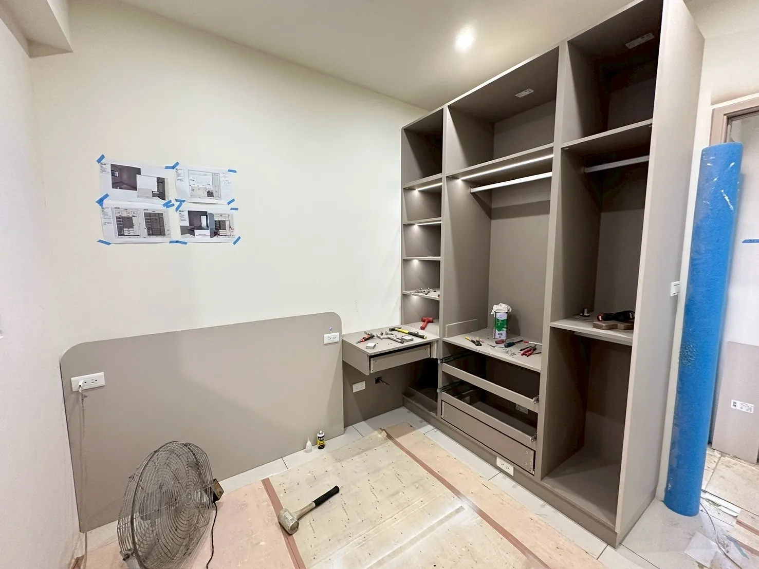 系統櫃規劃安裝