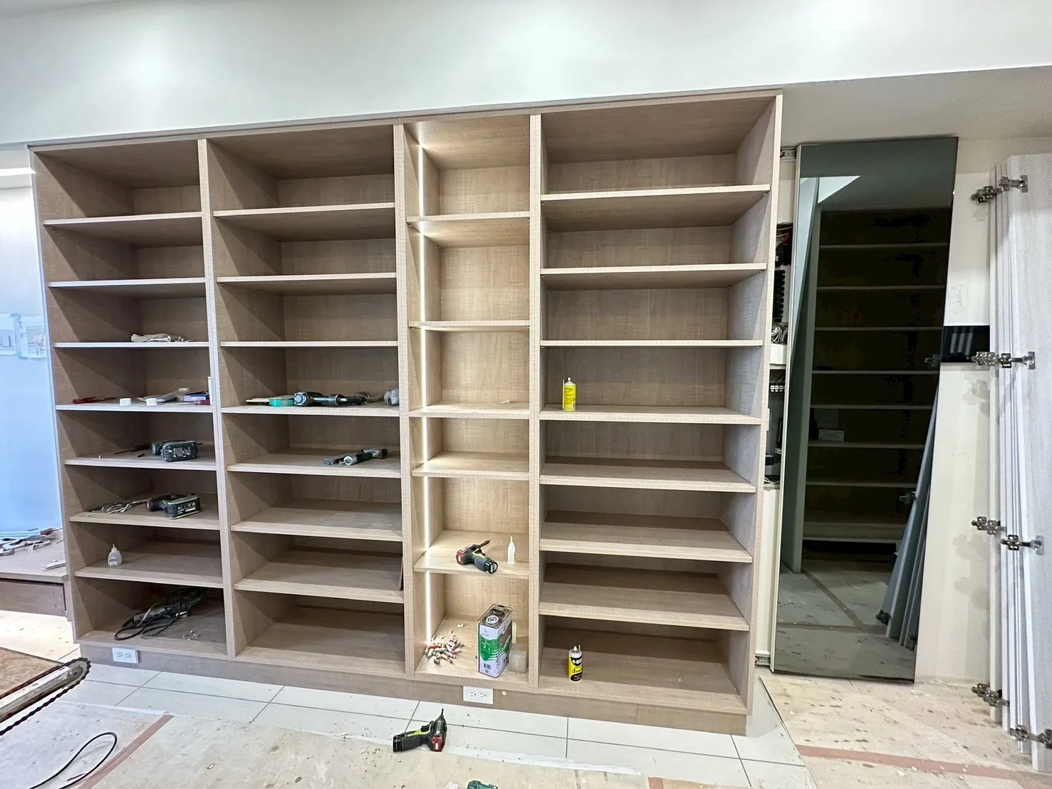 系統櫃規劃安裝