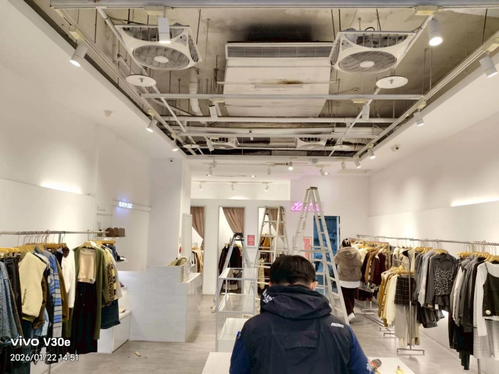 新莊服飾店冷氣清洗保養