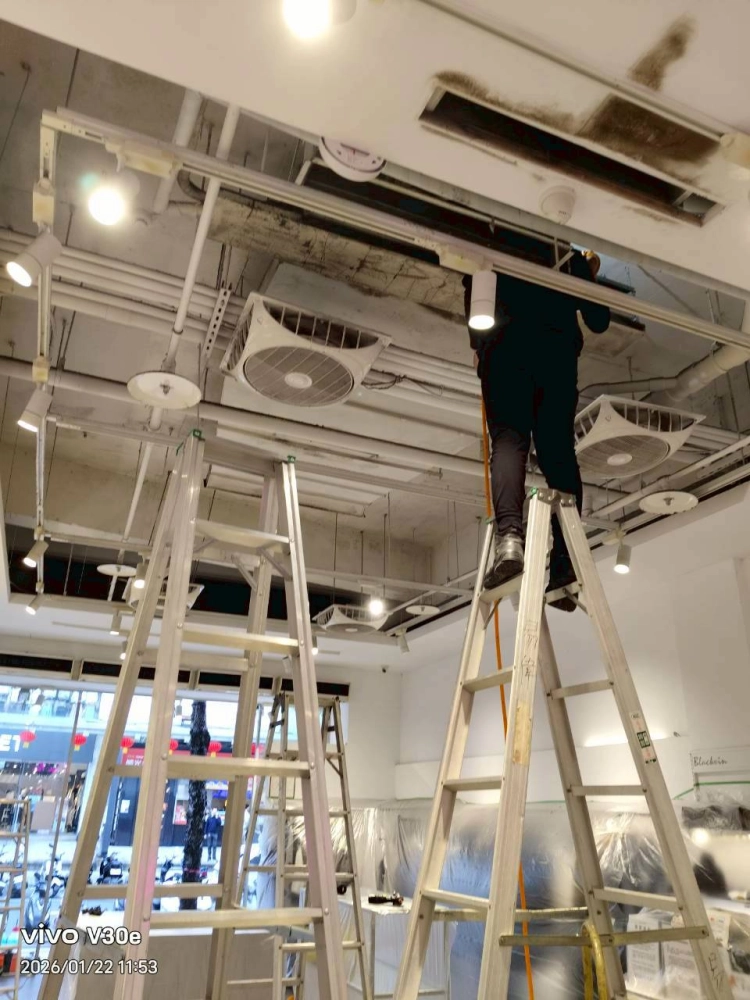 新莊服飾店冷氣清洗保養