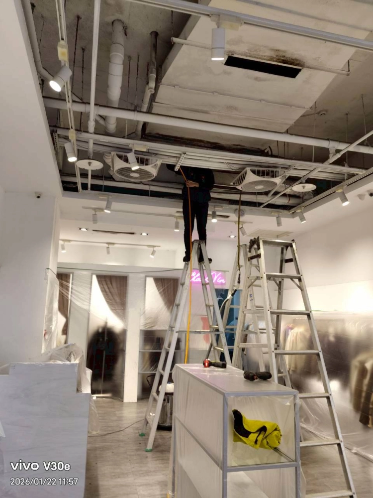 新莊服飾店冷氣清洗保養