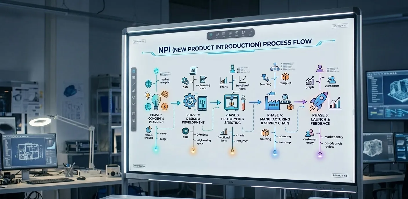 品傑如何管理新產品導入（NPI）流程以確保品質與交期？