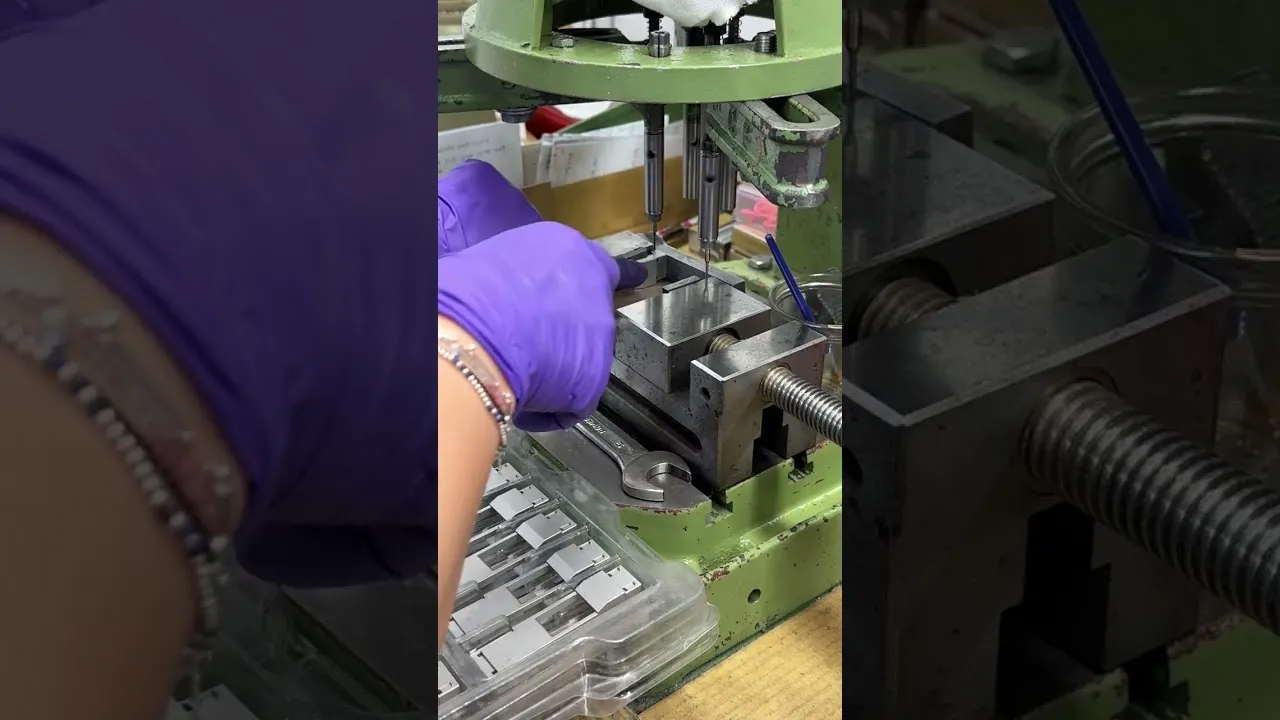 精密自動攻牙加工