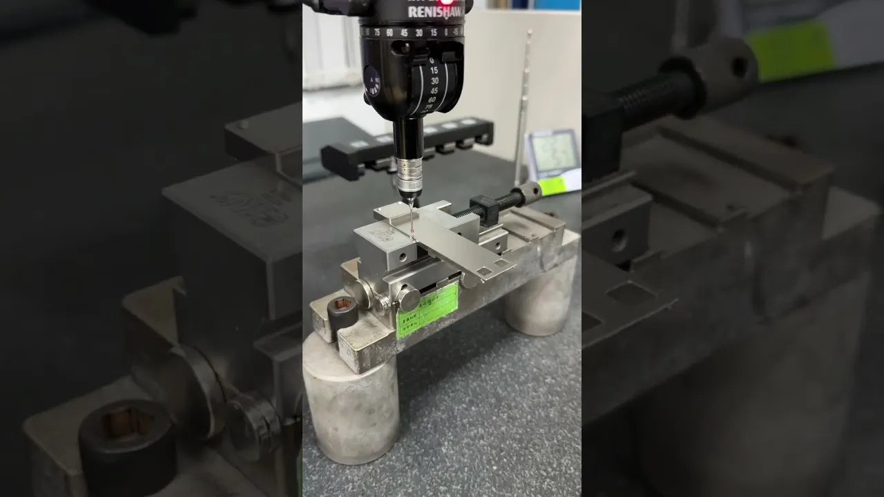 Precision CMM Inspection for AI Components