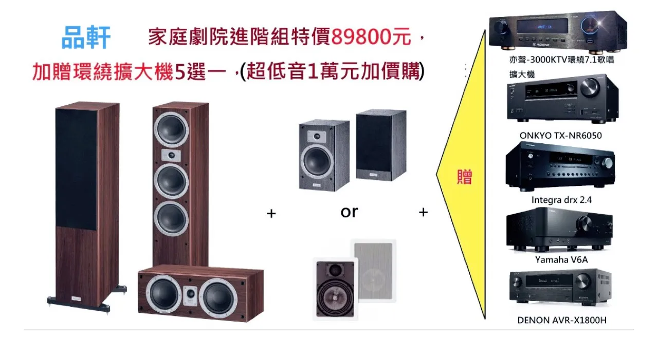 家庭劇院進階組