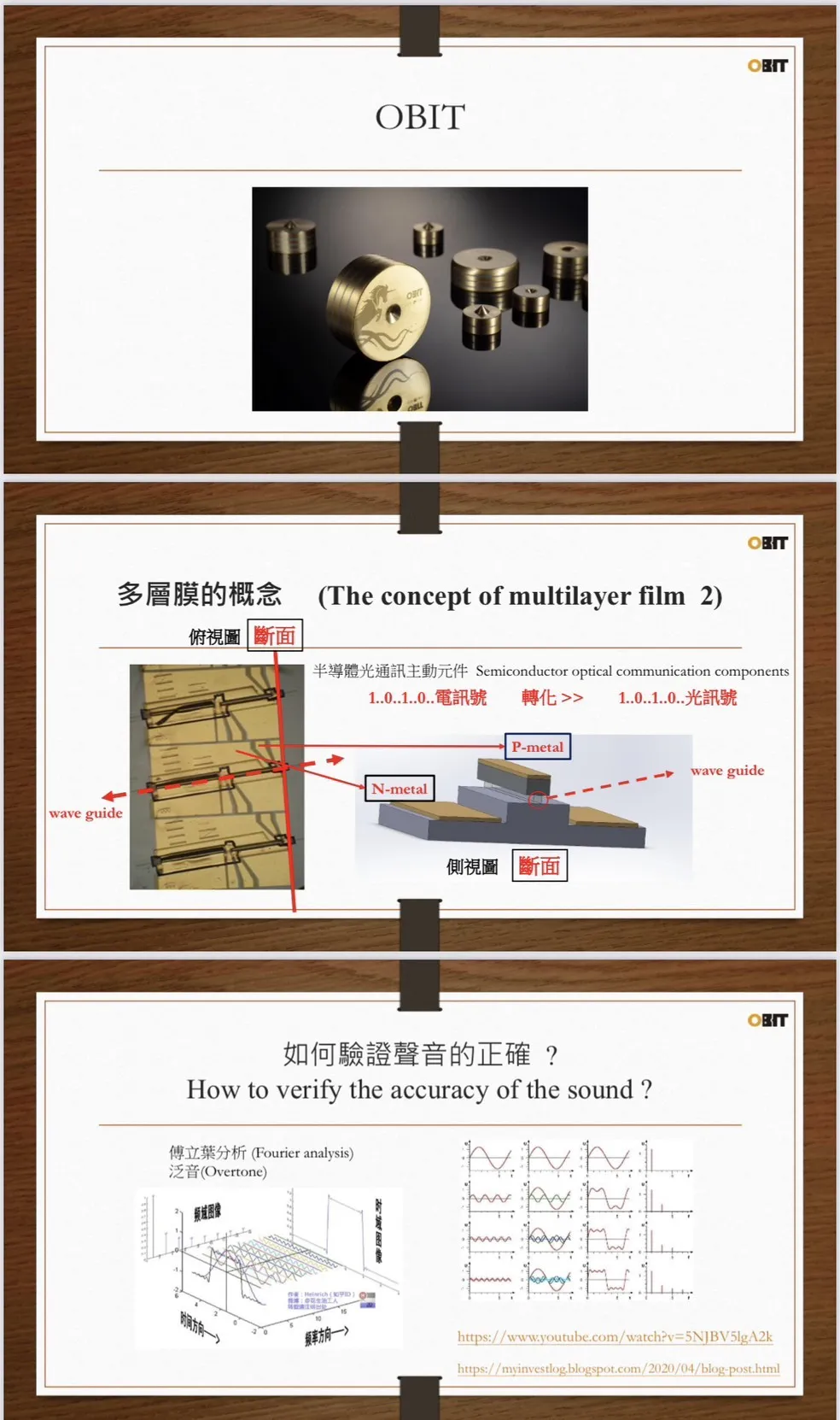 Obit Audio 複合金屬墊材