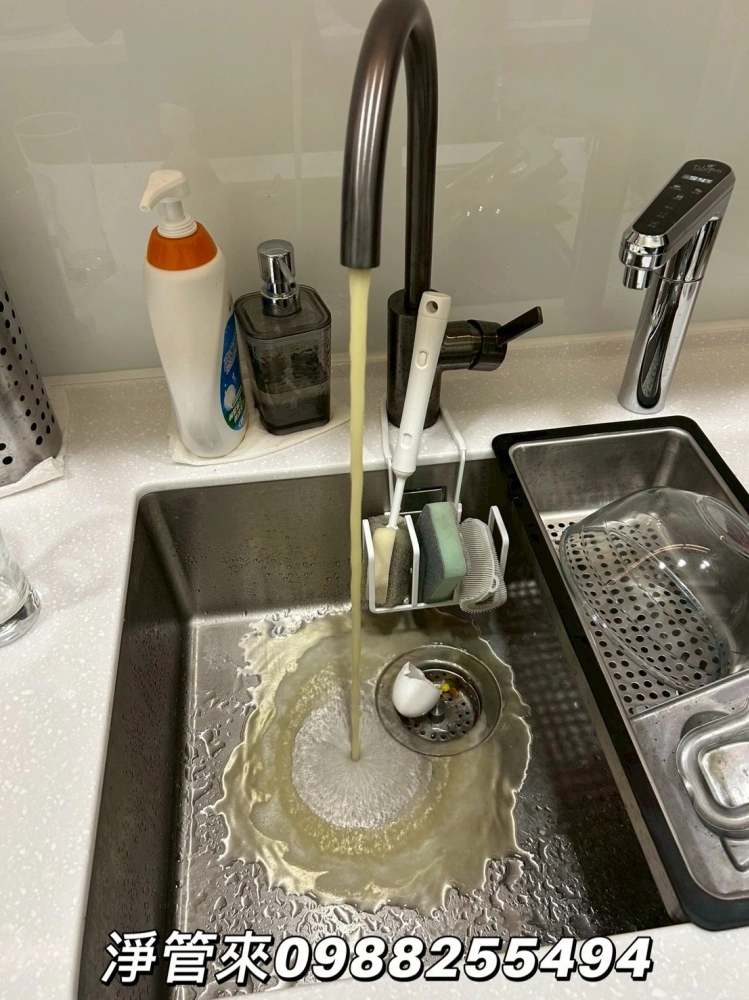 台中南屯萬和路-吳小姐 | 台中洗水管 | 台中洗水管推薦