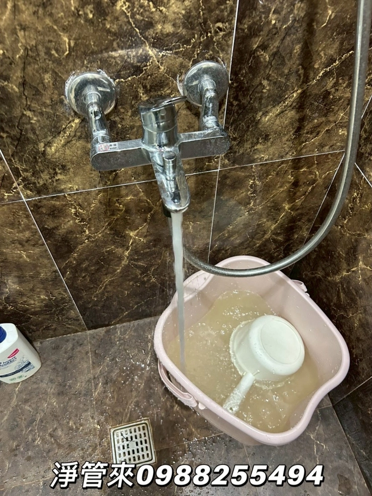 台中漢口路-陳小姐 | 台中洗水管 | 台中水管清洗