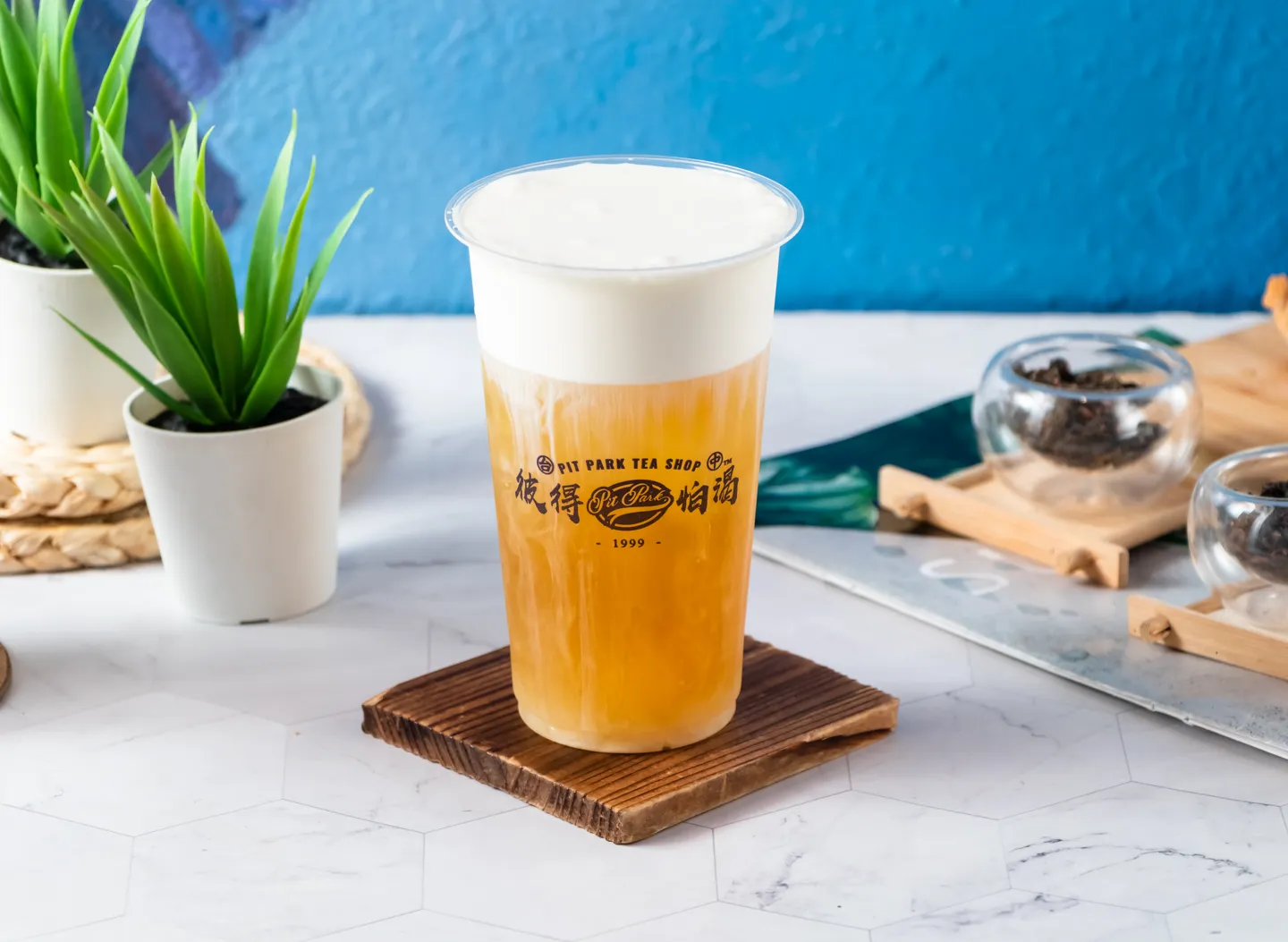 霜降奶蓋熟成金萱 Cheese Milk Foam Baked Jinxuan Tea