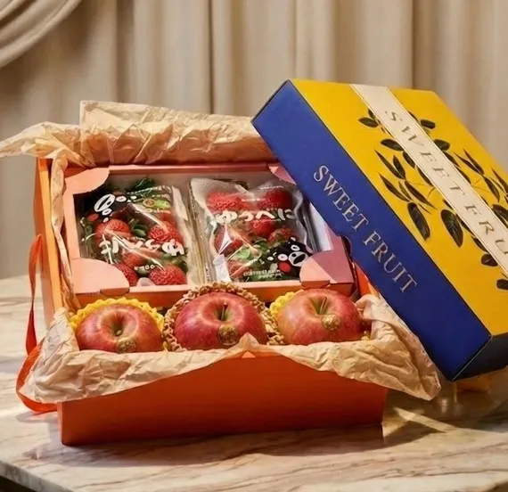  日本熊本草莓・日本紅顏姬青森蘋果・禮盒
