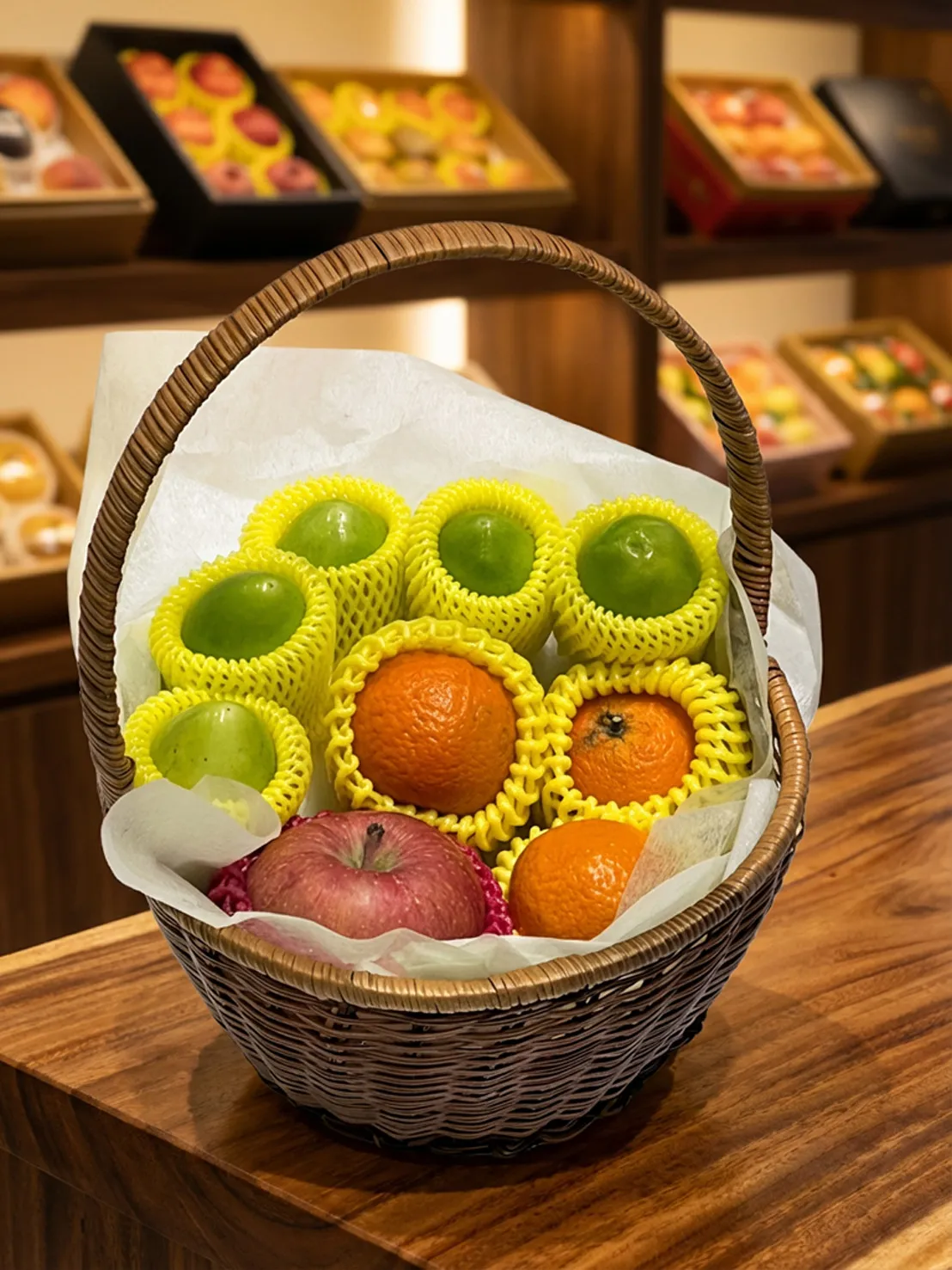 青森蜜蘋果・燕巢金桃蜜棗・摩天嶺碰柑水果禮籃