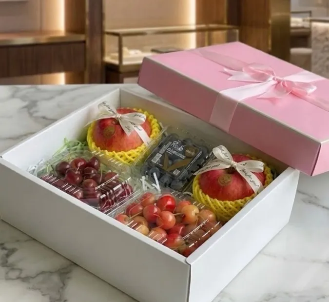 日本紅顏姬青森蘋果・智利紅櫻桃・智利白櫻桃・祕魯藍莓・禮盒