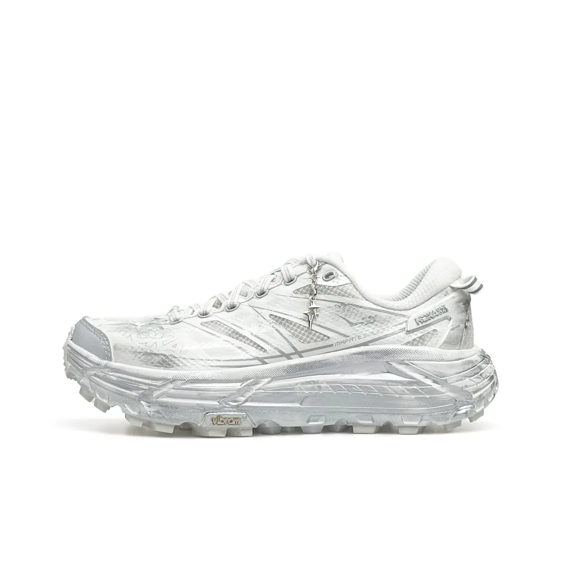 客製球鞋HOKA ONE ONE白晶漫遊者