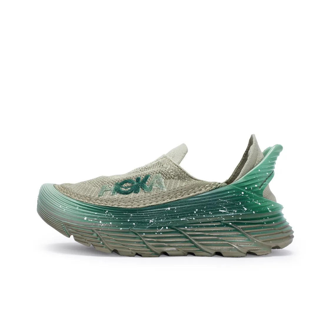 客製球鞋HOKA ONE ONE竹綠墨影