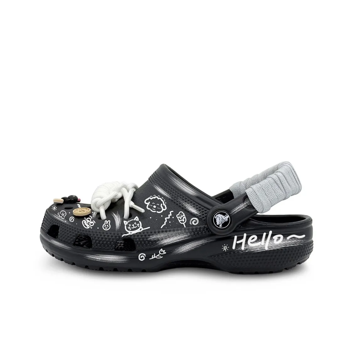 個性化客製球鞋CROCS開心塗鴉