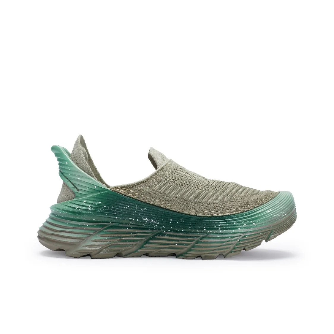 客製球鞋HOKA ONE ONE竹綠墨影