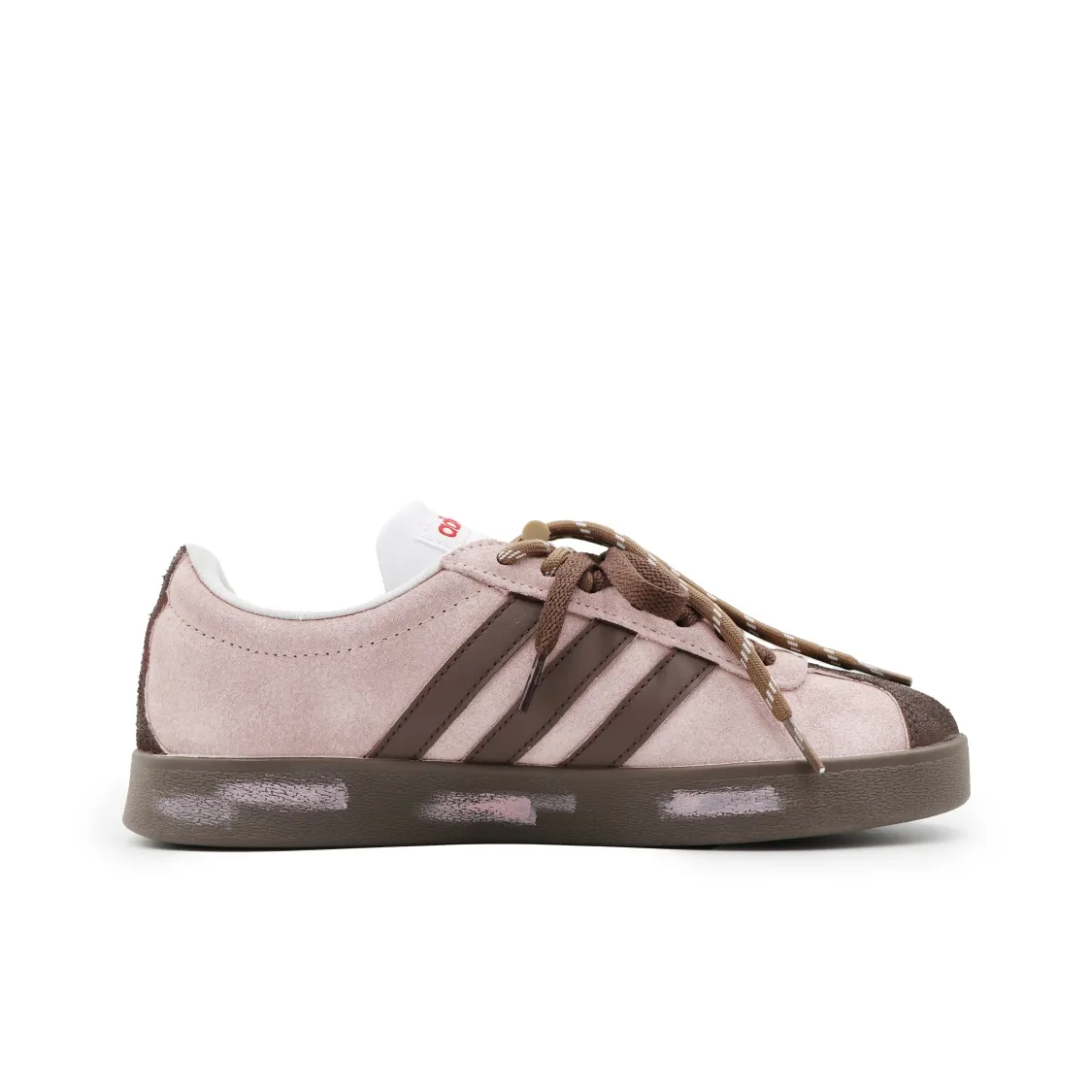 個性化客製球鞋ADIDAS棕粉