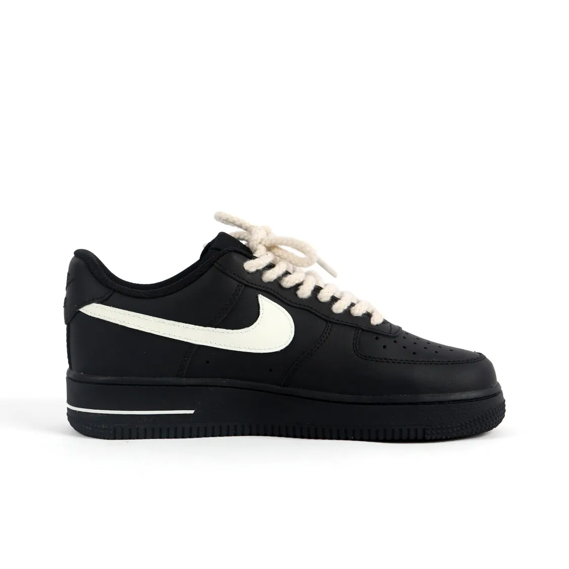 個性化客製球鞋NIKE麻繩黑空軍
