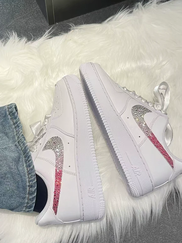 個性化客製球鞋NIKE粉鑽軌跡