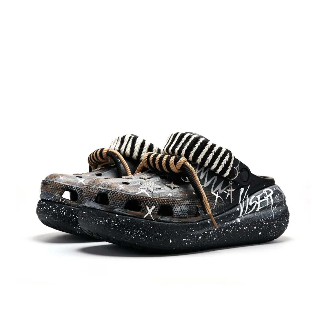 客製球鞋CROCS卡駱馳滿天星
