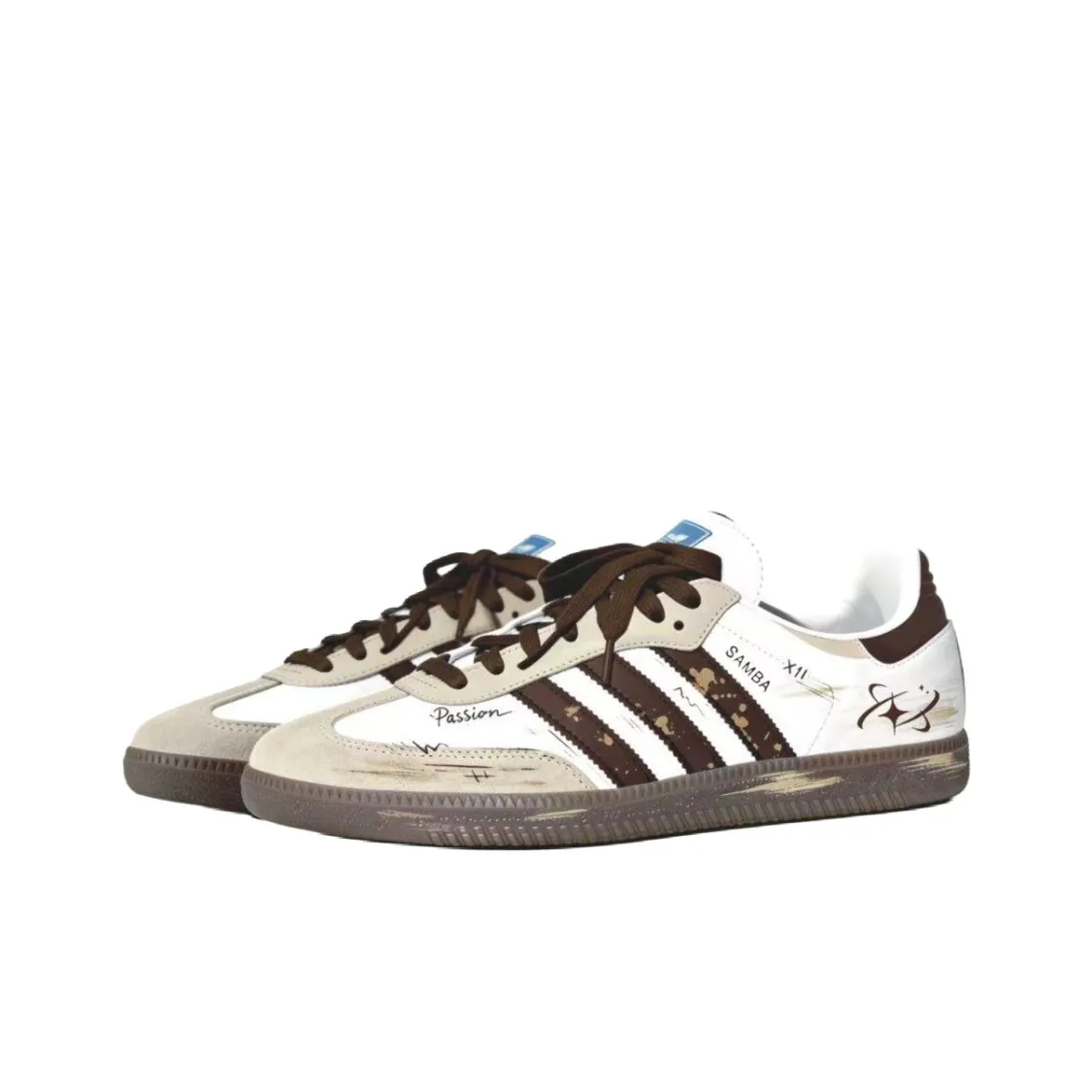個性化客製球鞋ADIDAS復古奶咖