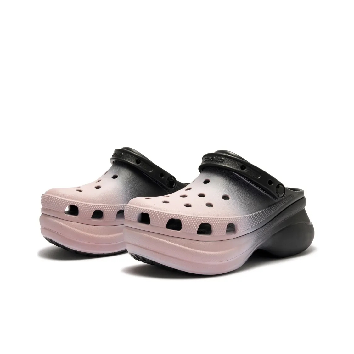 個性化客製球鞋CROCS黑粉