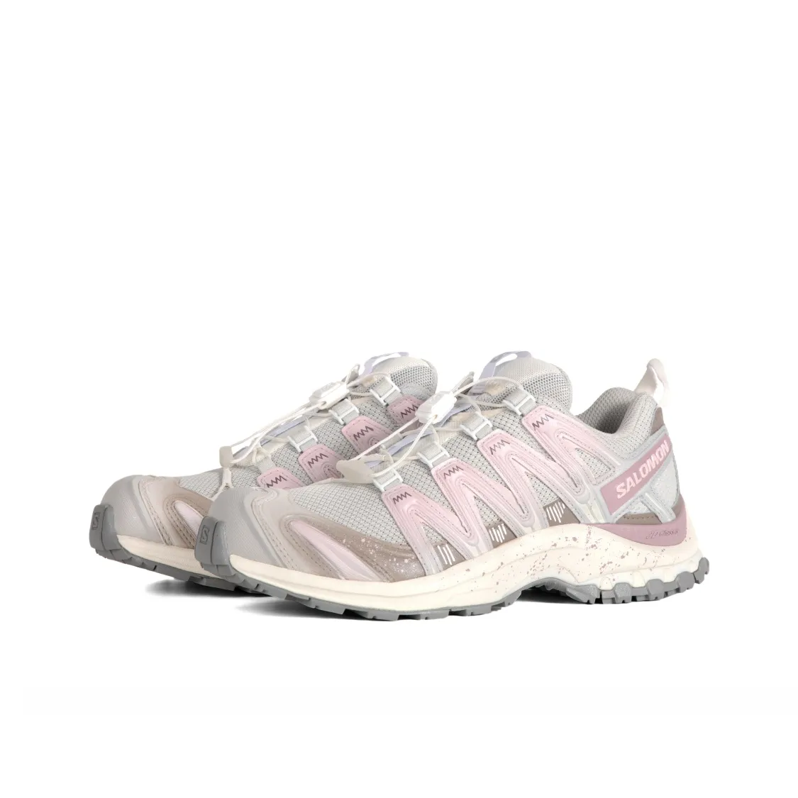 個性化客製球鞋SALOMON霧粉心跳