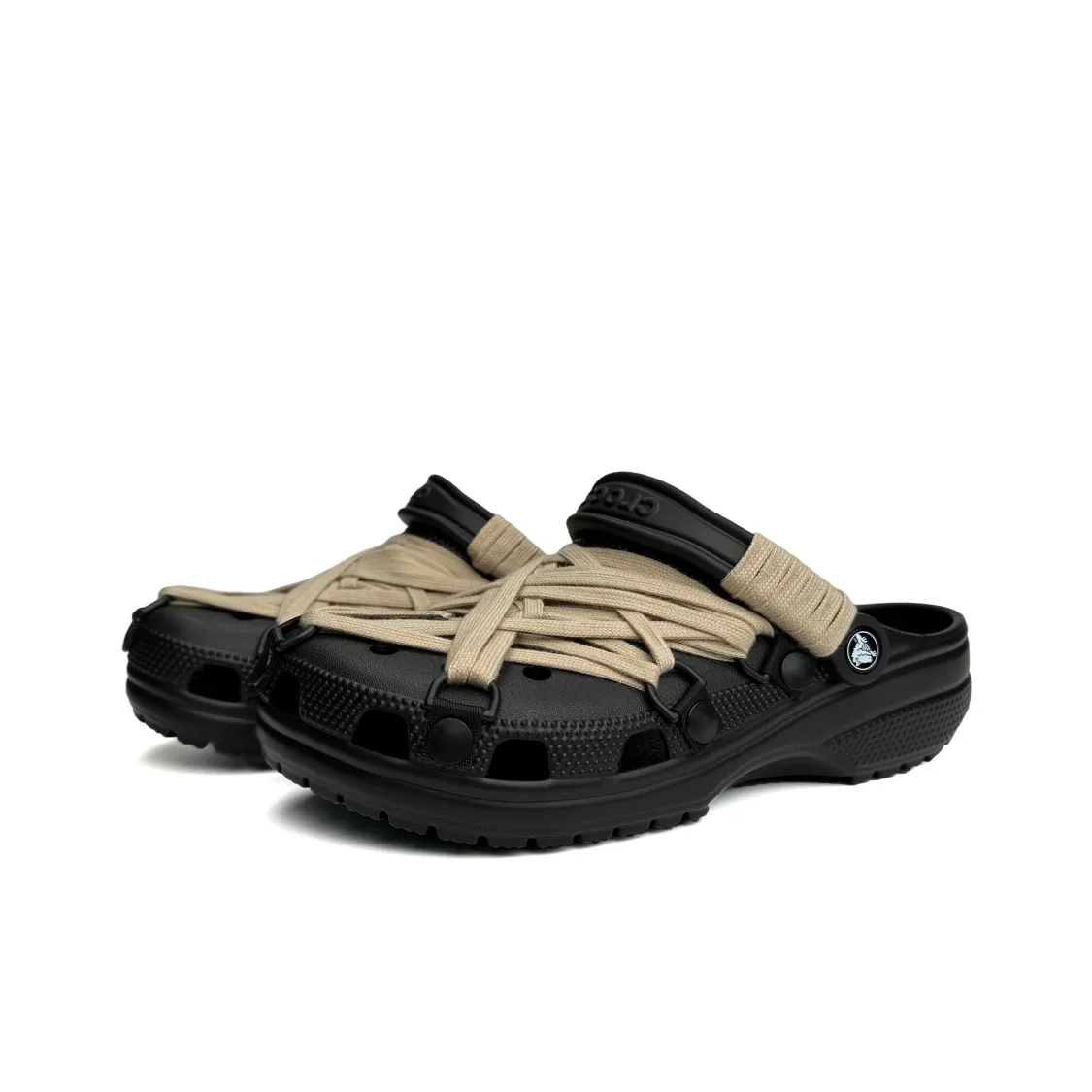 個性化客製球鞋CROCS六芒星綁帶