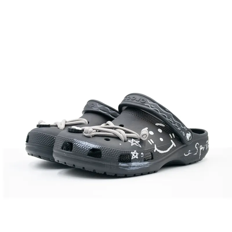 個性化客製球鞋CROCS笑脸涂鸦