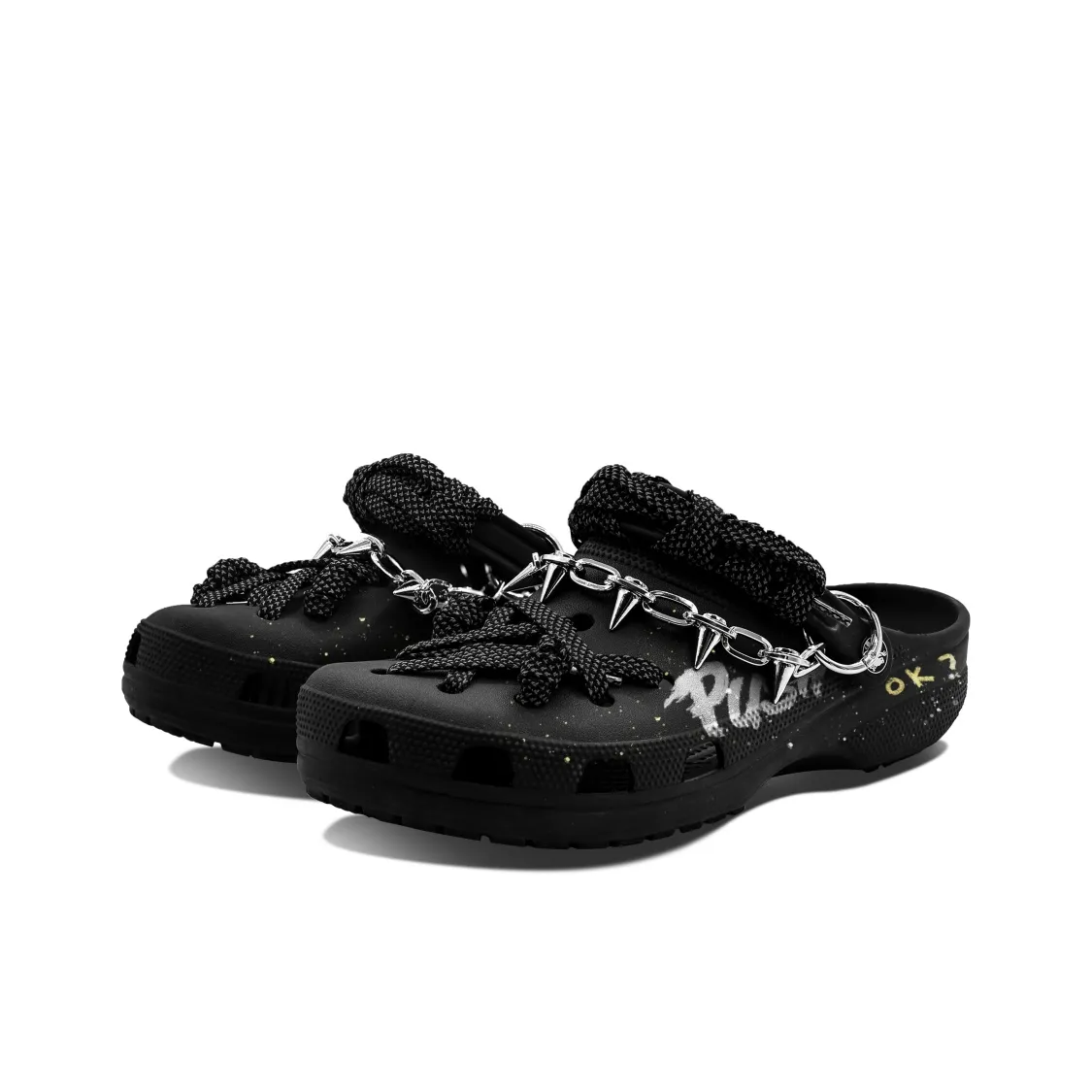 個性化客製球鞋CROCS鎖鏈