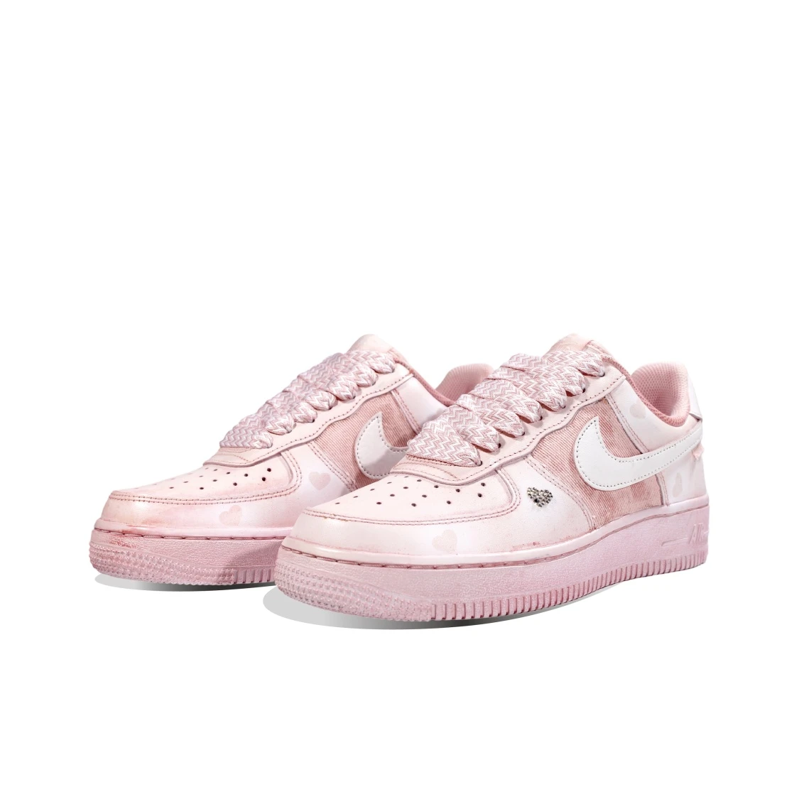 個性化客製球鞋NIKE粉紅浸染