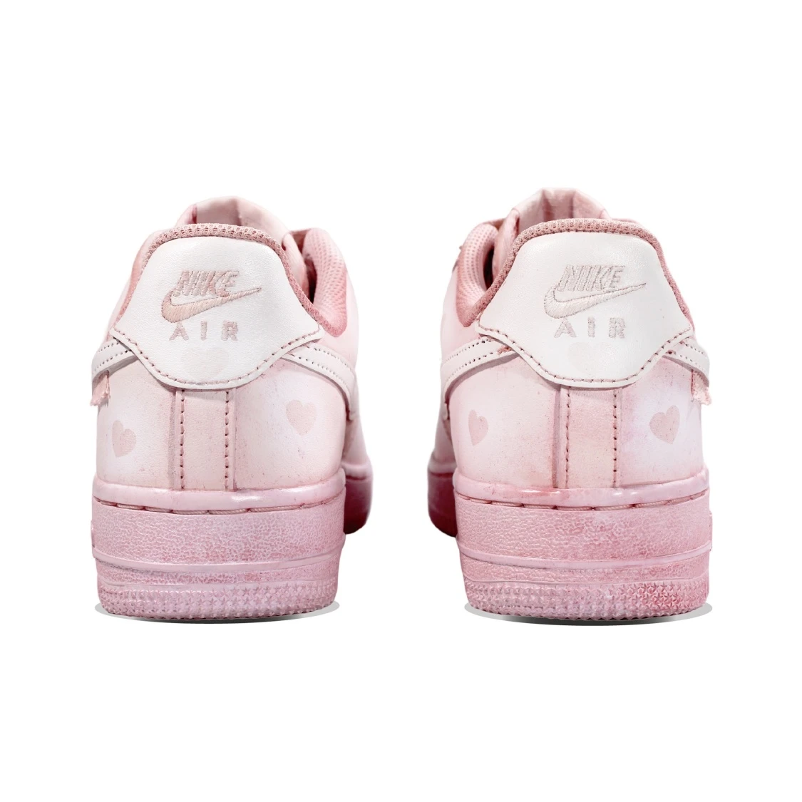 個性化客製球鞋NIKE粉紅浸染