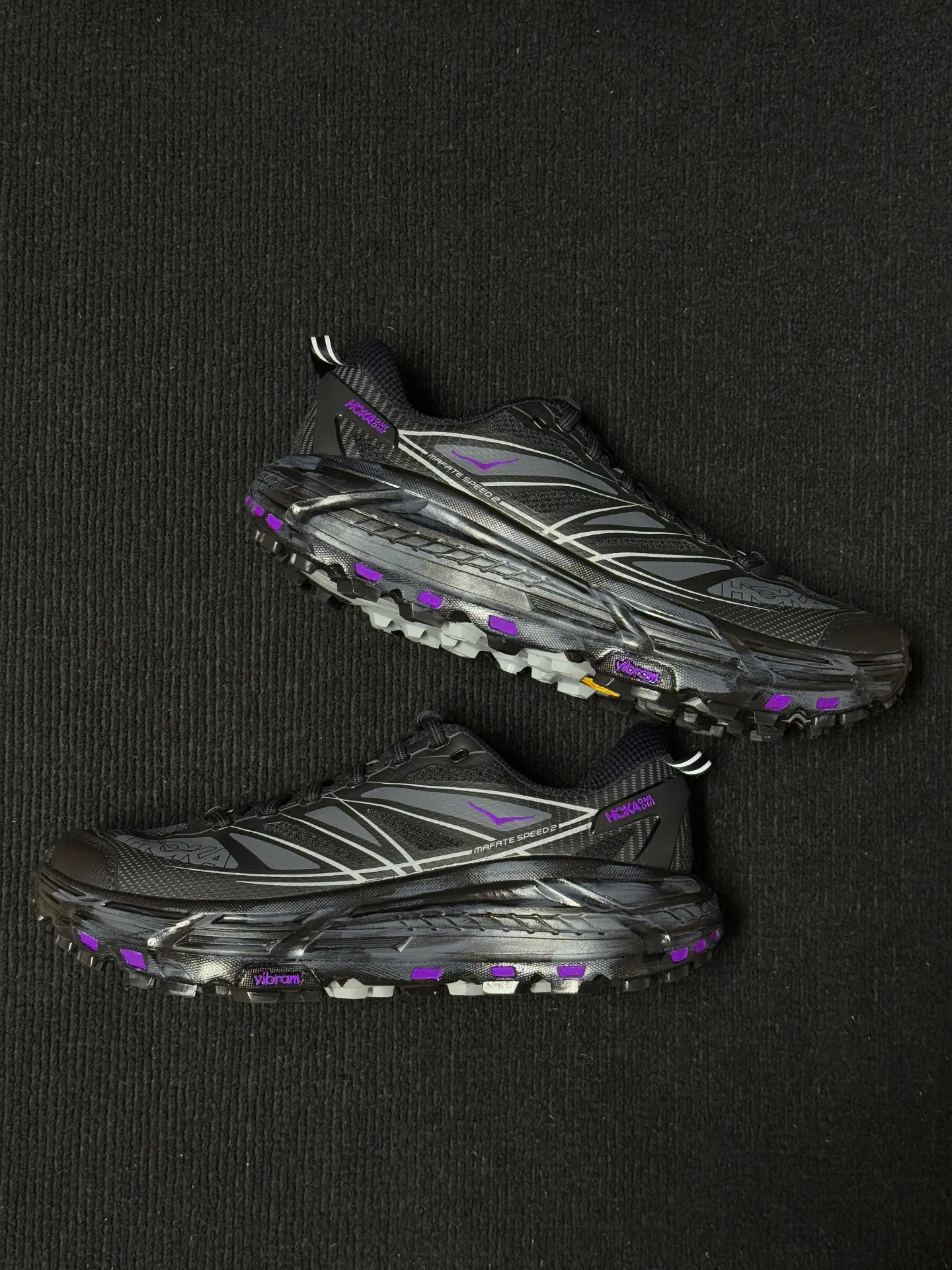 客製球鞋HOKA ONE ONE野蜂飛舞紫