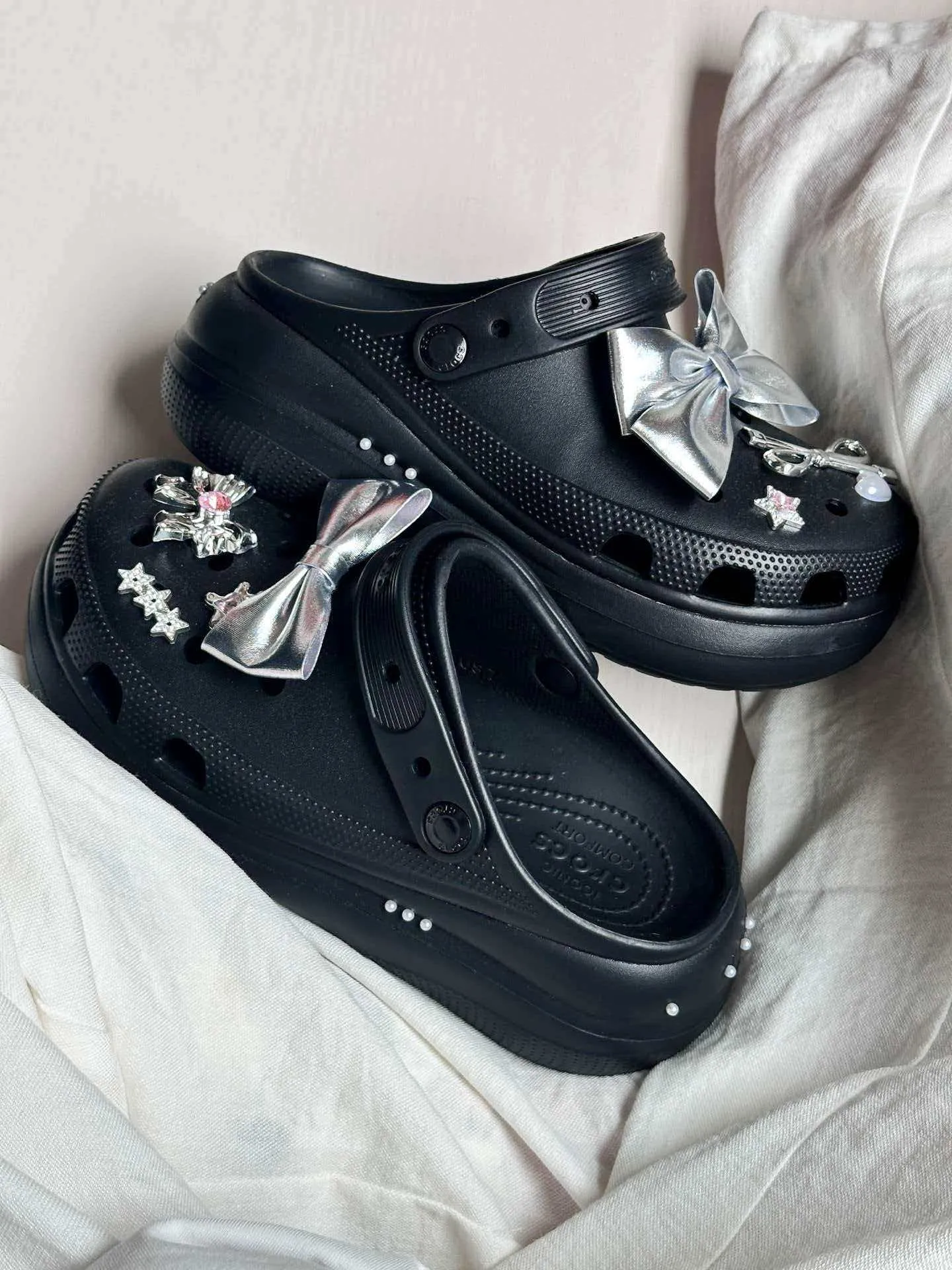 客製球鞋CROCS卡駱馳隱翼天使