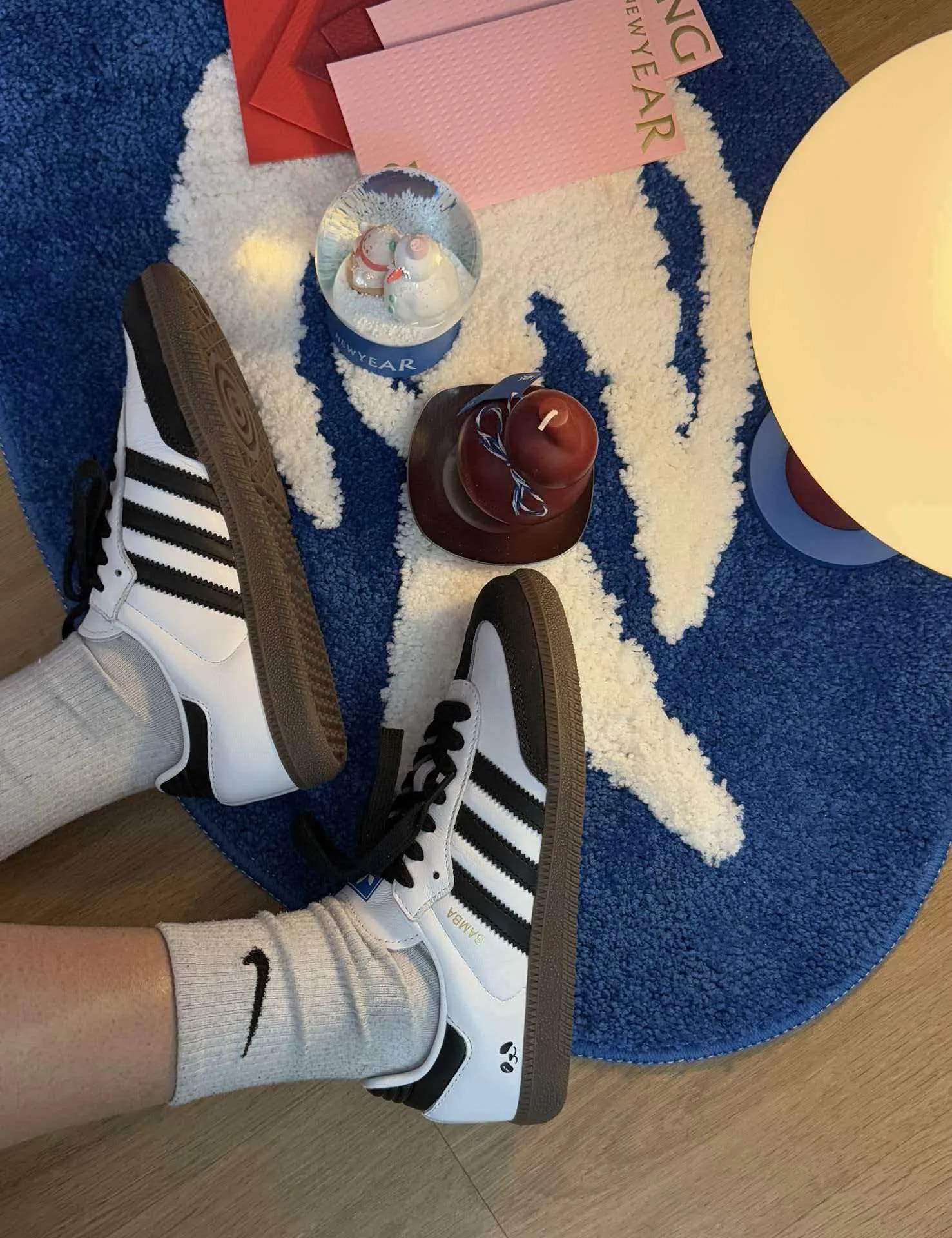 個性化客製球鞋ADIDAS  originals samba OG 桑稚熊貓