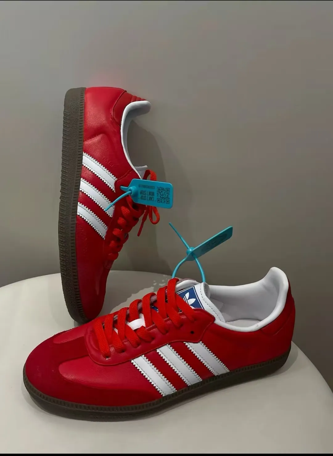個性化客製球鞋ADIDAS動力全紅