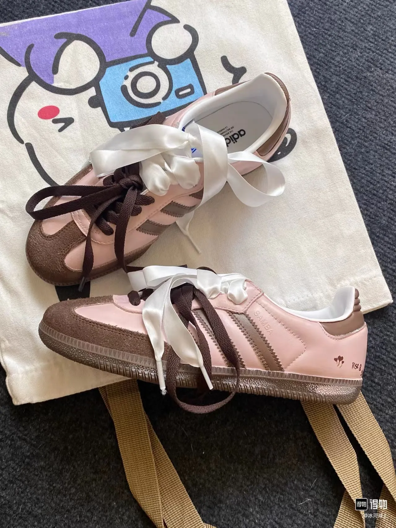 個性化客製球鞋ADIDAS甜莓巧棕