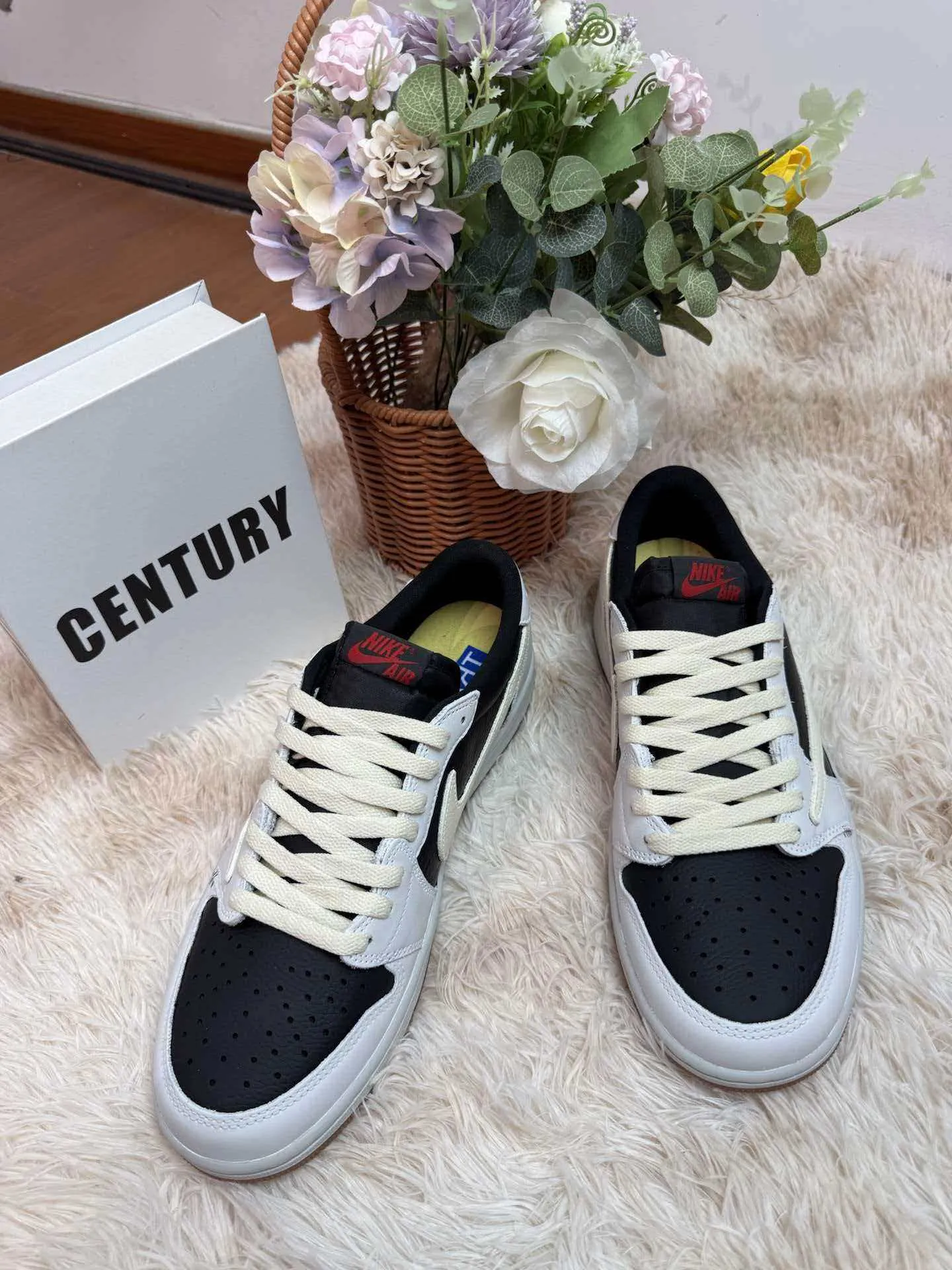 個性化客製球鞋NIKE黑白倒鉤