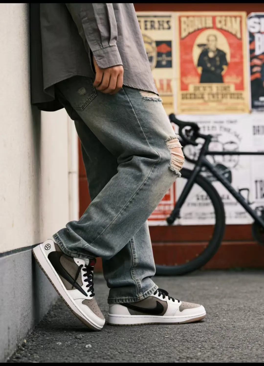 個性化客製球鞋NIKE棕色